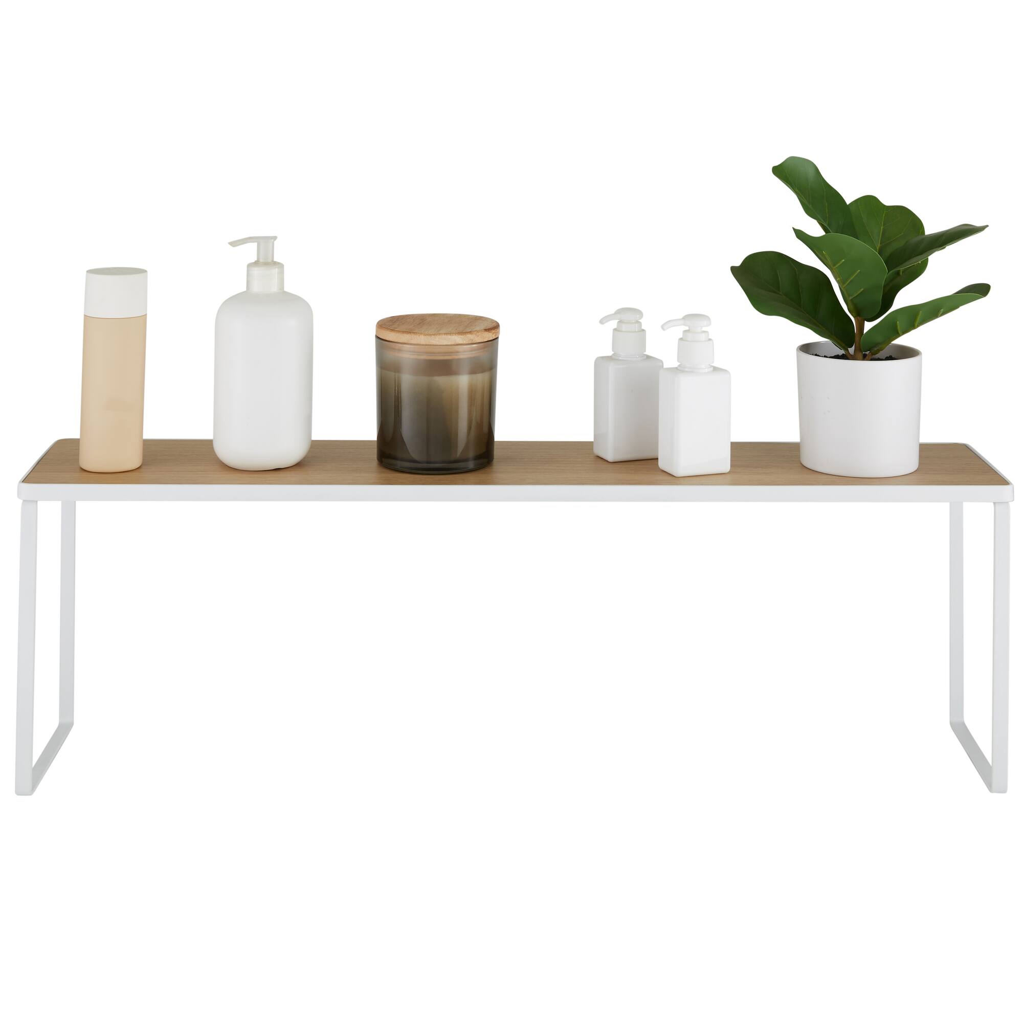 Organize It All White Over the Sink Shelf